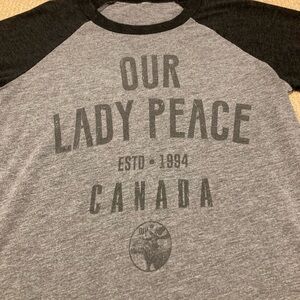 XS Womens Our Lady Peace concert T-shirt